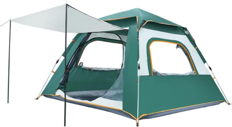 4/5/6person Outdoor Camping Tent,  Automatic Tent, Easy to Set up Tent, Waterproof, Spacious, Lightweight and Portable Tent, Suitable for Outdoor Hiking Trips