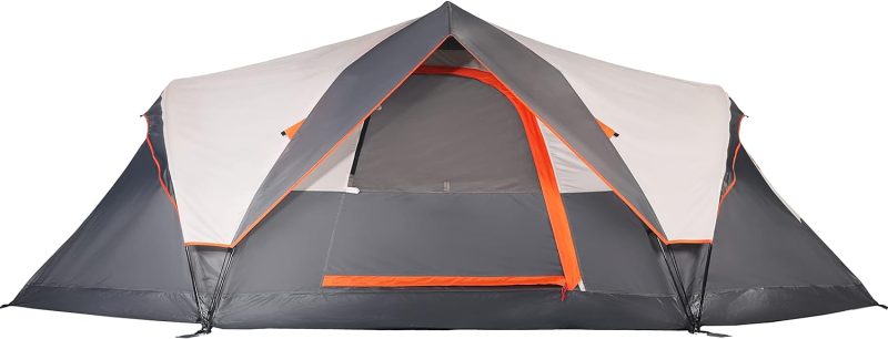 Tent for Family Camping Quick Setup, Instant Pop Up Dome Tents Outdoor 2-3 Person / 6 Person, with Water-Resistant Rainfly and Mesh Roofs & Door & Windows